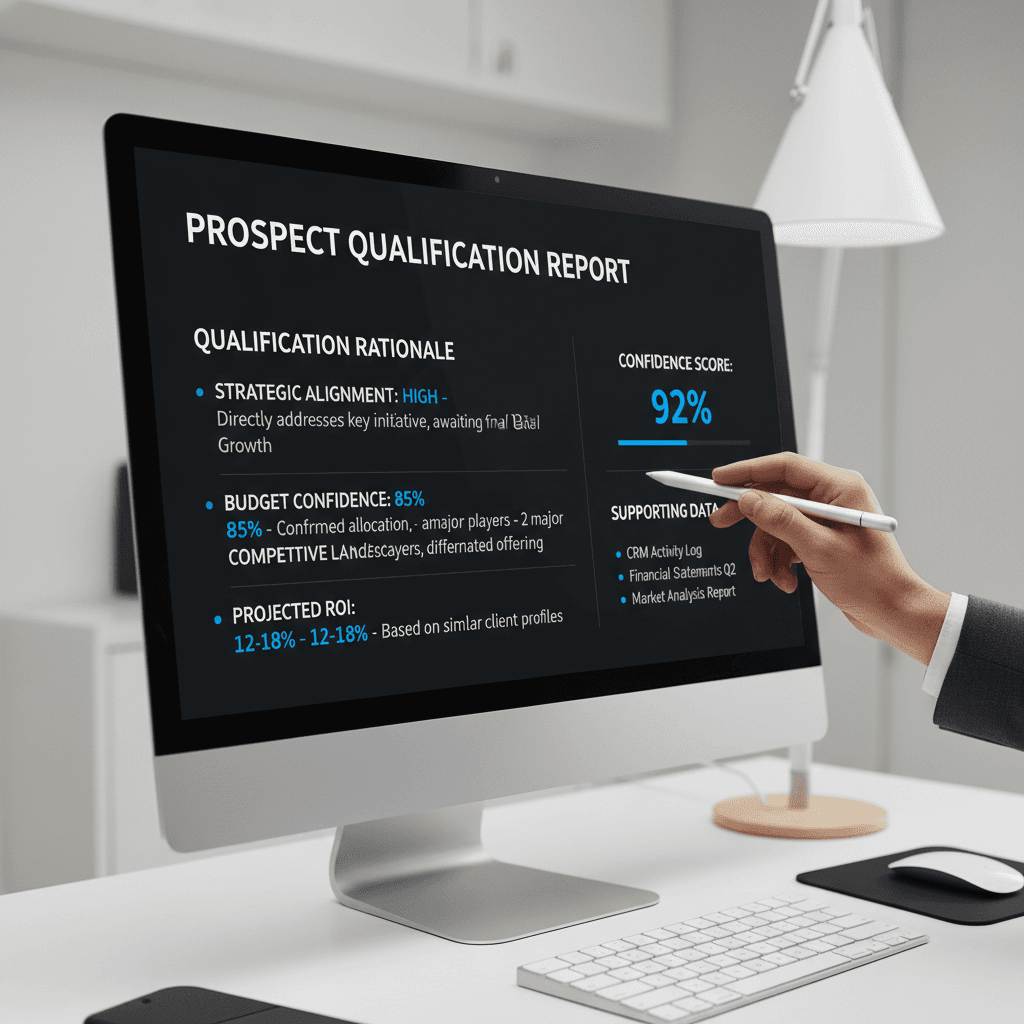 Qualification insights and decision rationale